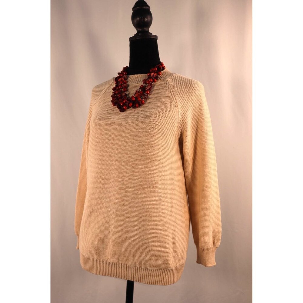 Weekend MaxMara Crew neck -Caserta sweater Beige Size Small‎